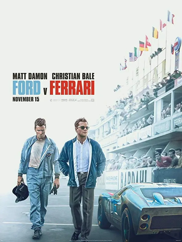 Poster film Ford V Ferrari. (Foto: IMDb/ 20th Century Fox)