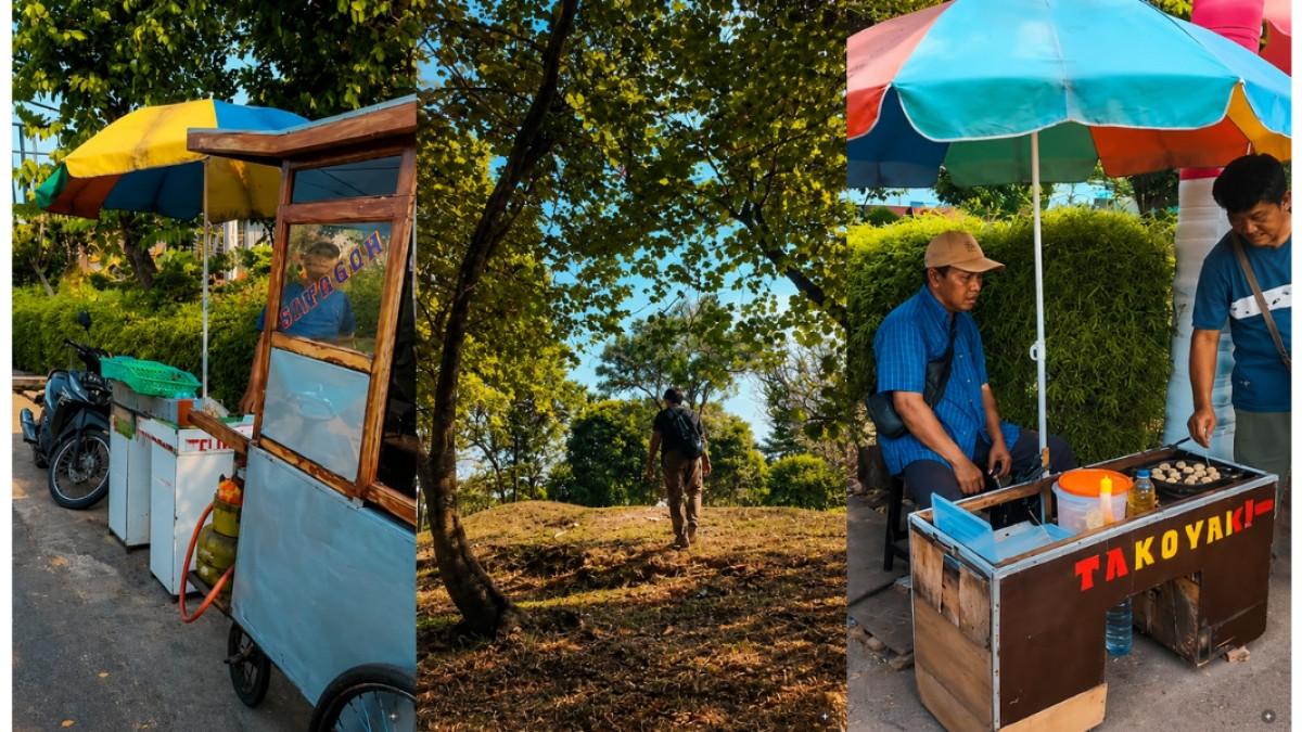 TAMAN BAMBU - liburan ke Jakarta makin asyik di Taman Bambu. piknik santai di suasana asri sambil menikmati aneka kuliner tradisional yang menggugah selera.