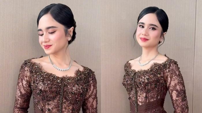 Potret Tissa Biani sebelum menghadiri pernikahan El Rumi dan Syifa Hadju