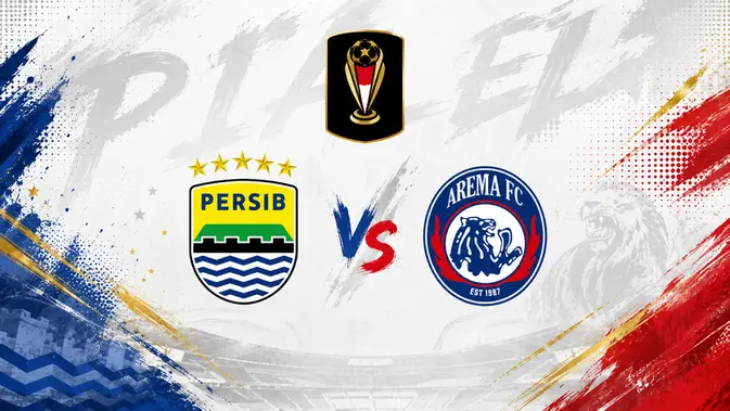 Piala Presiden 2026, Persib vs Arema. (Bola.com/Generated Chatgpt)