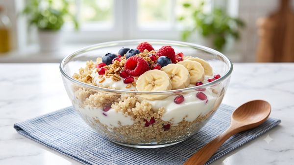 Quinoa rich in protein and fiber Quinoa rich in protein and fiber