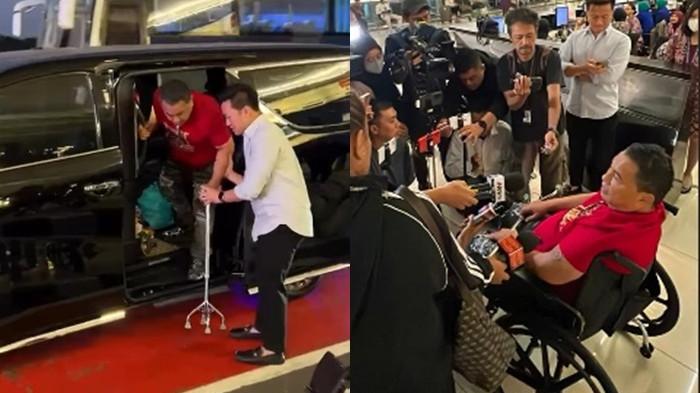 TERBANG KE SINGAPURA - Pengacara kondang Hotman Paris Hutapea bertolak ke Singapura pada Jumat (24/7/2026) pagi untuk menjalani perawatan medis intensif.