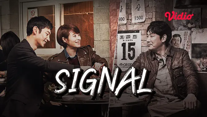 Nonton Drama Korea Signal di Vidio. (Sumber : Dok. vidio.com)