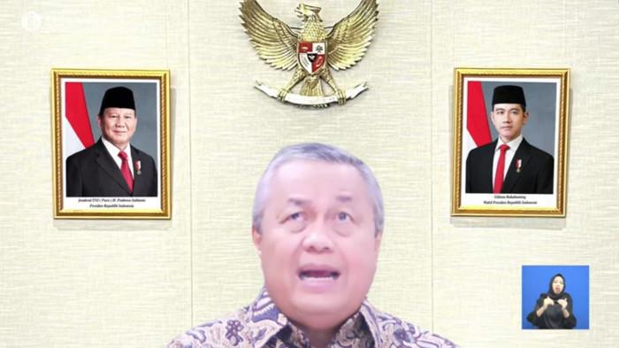 BI-RATE TURUN - Bank Indonesia (BI) menurunkan suku bunga acuan BI-Rate sebesar 25 basis point (bps) menjadi 5,00 persen pada Agustus 2025. Dewan Gubernur BI Perry Warjiyo mengatakan, keputusan penurunan suku bunga BI-Rate ini konsisten dengan makin rendahnya prakiraan inflasi tahun 2025 dan 2026 dalam kisaran 2,5 plus minus 1 persen.