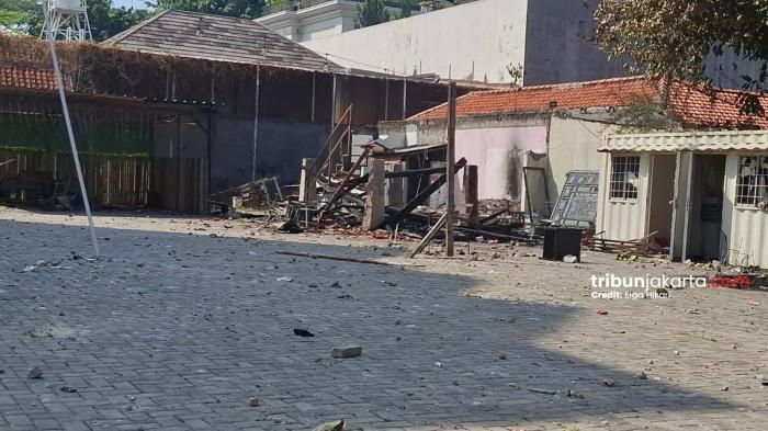 LOKASI BENTROKAN TAMBAK (2) -  Sehari pasca bentrokan atau tepatnya pada Senin (27/7/2026) situasi di lahan kosong Jalan Tambak, Menteng, Jakarta Pusat sudah kondusif.TRIBUNJAKARTA.COM/ELGA PUTRA