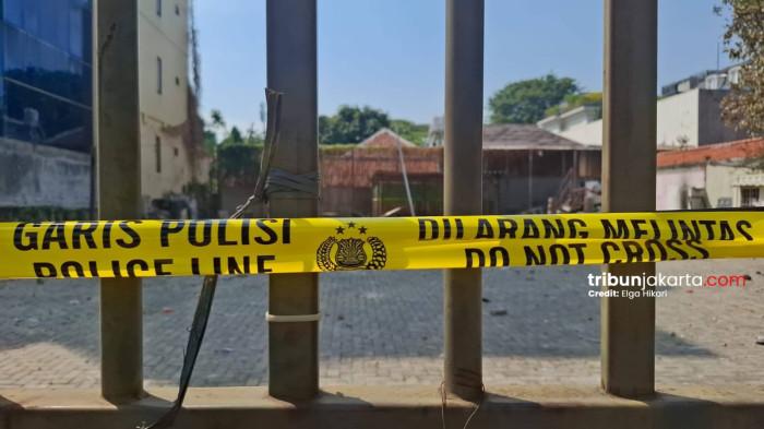 LOKASI BENTROKAN TAMBAK (1) -  Sehari pasca bentrokan atau tepatnya pada Senin (27/7/2026) situasi di lahan kosong Jalan Tambak, Menteng, Jakarta Pusat sudah kondusif.TRIBUNJAKARTA.COM/ELGA PUTRA