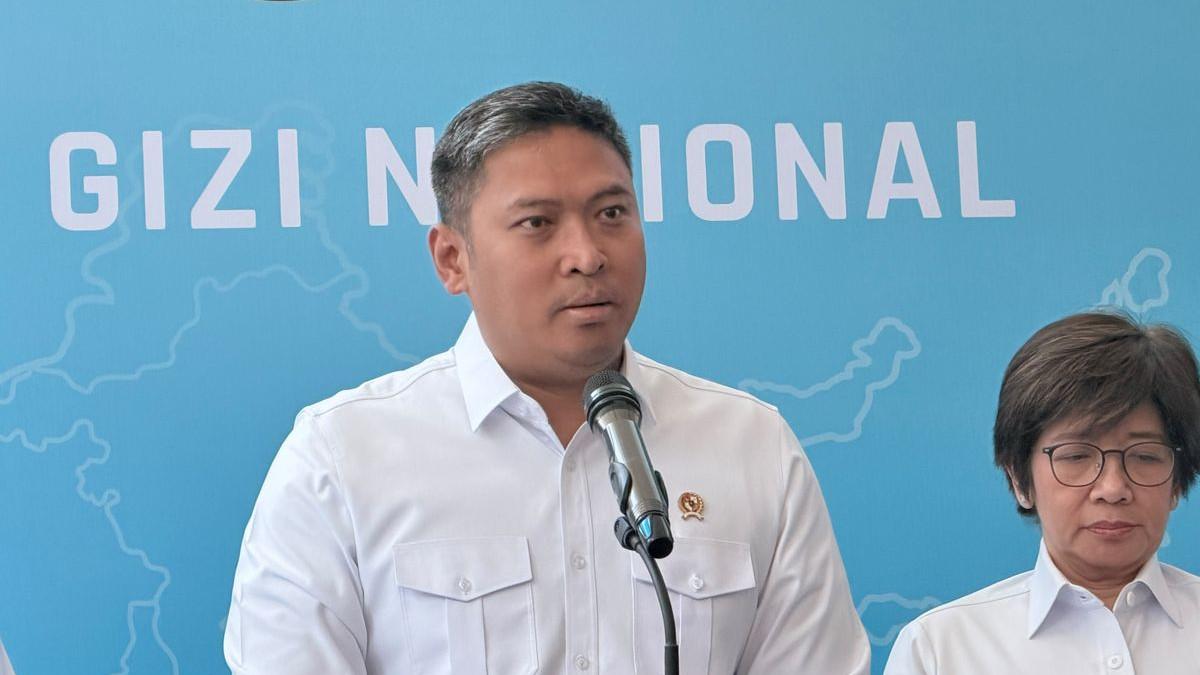 KABAR MBG - Kepala Badan Gizi Nasional (BGN) Sudaryono dalam konferensi pers, di Kantor BGN, Jakarta Pusat, Senin (27/7/2026).