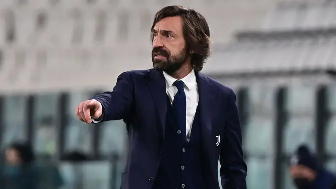 Foto Trivia: Gantungkan Nasib, Daftar Pelatih Top yang Akan Berganti Tim, Belum Dilirik Klub Baru Andrea Pirlo merupakan mantan pemain sepak bola yang legendaris di liga Italia. Ia ditunjuk untuk menjadi pelatih kepala klub Juventus menggantikan Maurizio Sarri pada tahun 2020. Sayangnya karir kepelatihannya belum secemerlang kala seperti menjadi pemain bola. (Foto: AFP/Miguel Medina)