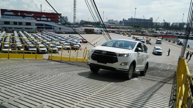 Ekspor Mobil Toyota buatan Indonesia. (Dok. TMMIN)