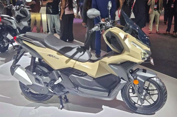 Honda ADV160 E85 Showcased In India