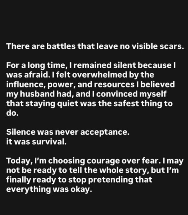 Isha Rikhi's Instagram statement
