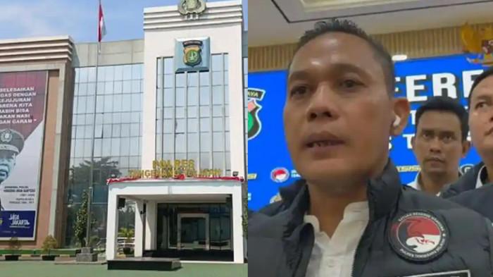 DITANGKAP - Lima polisi bersama Kasat Narkoba Polres Metro Tangerang Selatan AKP Pardiman yang ditangkap tim DIrektorat TIndak Pidana Narkoba (Dittipidnarkoba) Bareskrim Polri. 