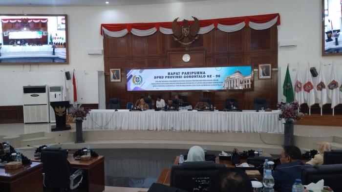 Suasana rapat paripurna ke-96 tentang Rancangan Perubahan KUA dan PPAS APBD 2026
