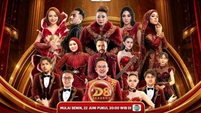 D ACADEMY - Poster ajang pencarian bakat D Academy 8 yang tayang di Indosiar.
