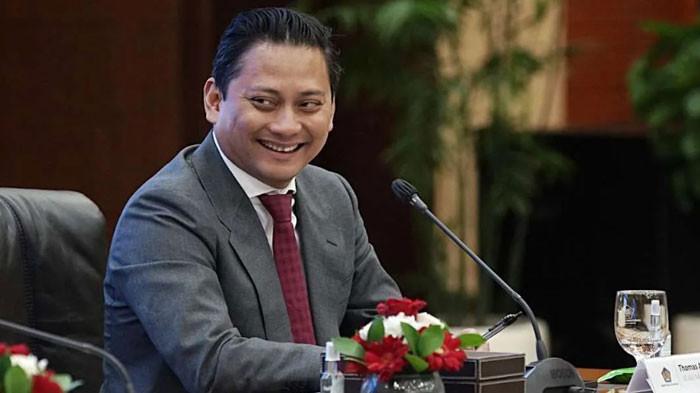 RESHUFFLE KABINET - Foto database Tribunnews Thomas Djiwandono. Ia kini terpilih menjadi deputi gubernur BI. Pengamat singgung reshuffle kabinet.