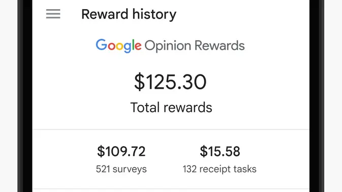 Google Opinion Rewards (Dok. Playstore)