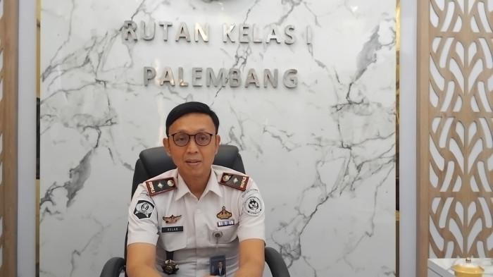 Kepala Rutan Kelas I Palembang, Muhammad Rolan saat dijumpai, Selasa (28/7/2026).