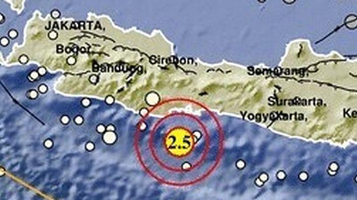 2 GEMPA JABAR - Laporan BMKG terkait gempa Sukabumi, Selasa (28/7/2026). BMKG mencatat setidaknya ada dua kali guncangan berturut-turut di dua wilayah perairan selatan Jabar, yakni Sukabumi dan Pangandaran.