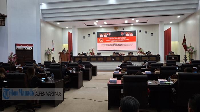Pemkab Minahasa gelar rapat paripurna bersama jajaran DPRD Minahasa, Selasa, 28 Juli 2026