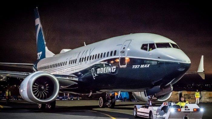 Ilustrasi pesawat Boeing 737 Max 8