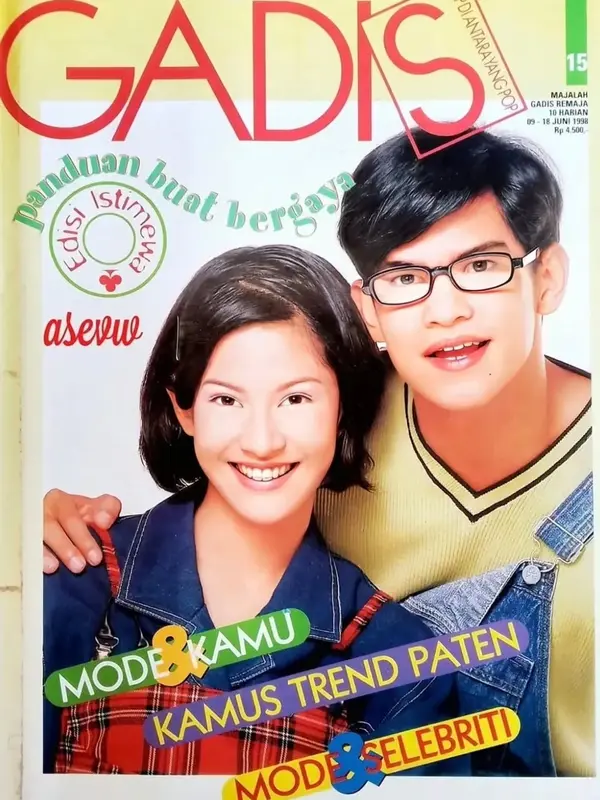 Dian Sastrowardoyo Jadi Model Majalah GADIS (credit: instagram.com/therealdisastr)