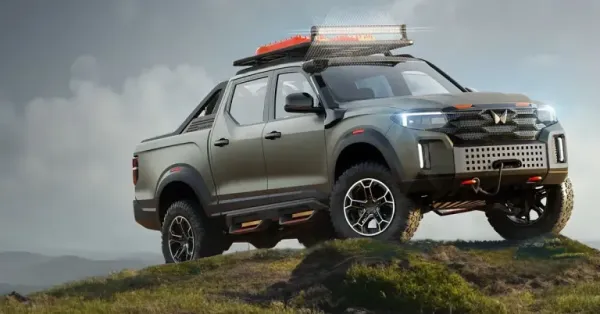 mahindra global pickup concept