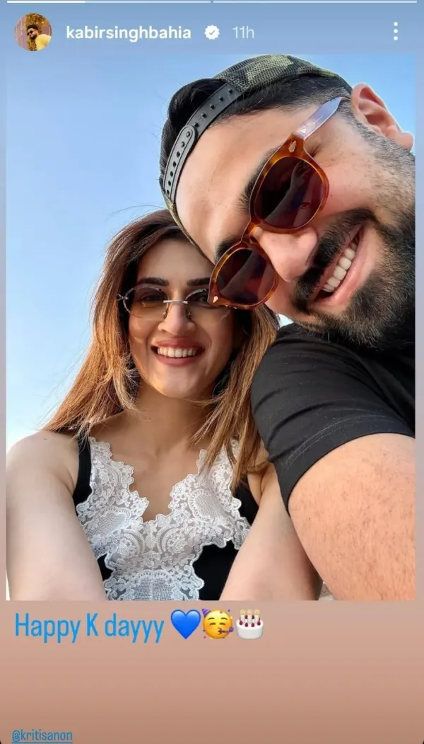 Kriti Sanon birthday celebration with bf Kabir