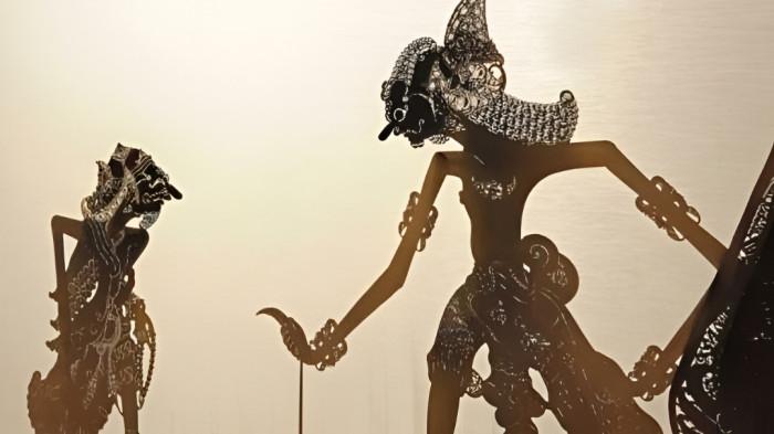 WAYANG KULIT- Ilustrasi wayang kulit yang merupakan bagian dari kalender Jawa.