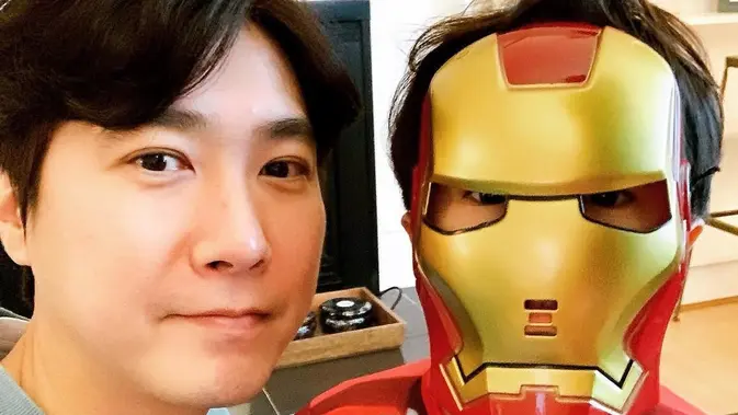 Go Ji Yong dan anaknya. (Instagram @ecojiyong)