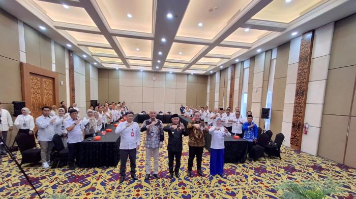 HADIRI - Wali Kota Tarakan, dr H Khairul,M.Kes saat menghadiri High Level Meeting Tim Percepatan dan Perluasan Digitalisasi Daerah (TP2DD) Kota Tarakan bertema Sinergi Digital untuk Tarakan Maju berlangsung di Kantor Perwakilan Bank Indonesia Provinsi Kaltara, Rabu (29/7/2026).