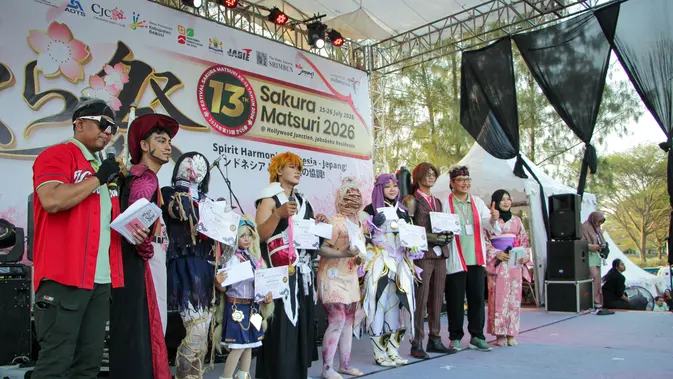 Sakura Matsuri 2026 berlangsung di Hollywood Junction, Kota Jababeka, Cikarang, Jawa Barat, pada 25–26 Juli 2026. (dok. PR)