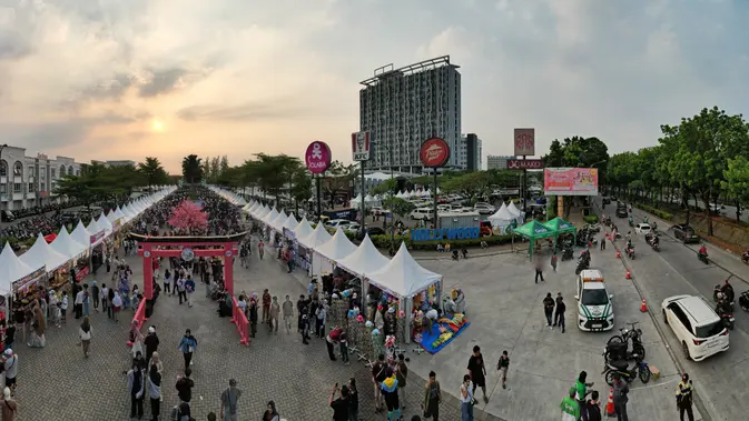 Sakura Matsuri 2026 berlangsung di Hollywood Junction, Kota Jababeka, Cikarang, Jawa Barat, pada 25–26 Juli 2026. (dok. PR)