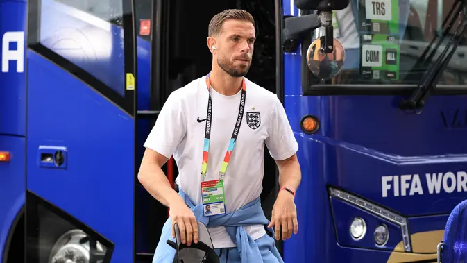 Gelandang Inggris di Piala Dunia 2026, Jordan Henderson. (AFP)
