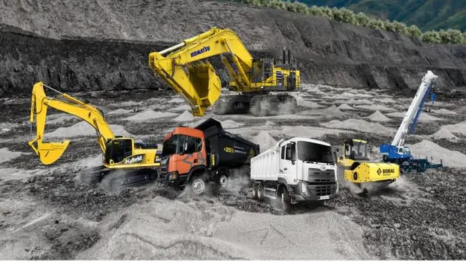 Komatsu, produk PT United Tractors Tbk (UNTR). (Foto: Laman United Tractors) Komatsu, produk PT United Tractors Tbk (Foto: Laman United Tractors)