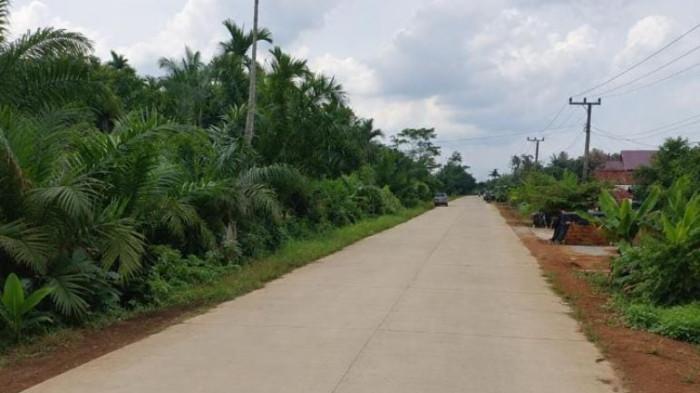 Jalan Beton 3 Km Simpang 4–Pandan Lagan, Dukungan Insfrastrutur SKK Migas PetroChina di Tanjab Timur