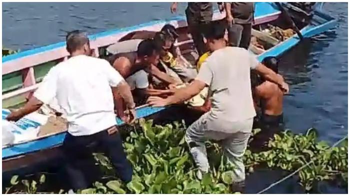 SATPAM TEWAS - Sumarna (40), petugas keamanan atau satpam Waduk Jatiluhur, Kabupaten Purwakarta, Jawa Barat, yang ditemukan tewas mengambang dengan kedua tangan terborgol.