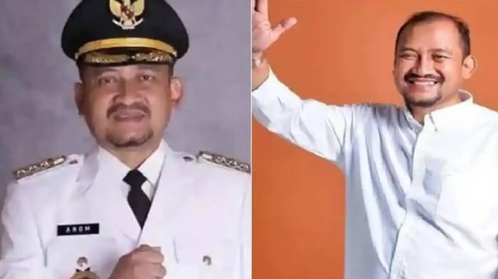 KEKAYAAN - Kolase foto Anom Widiyantoro, Bupati Pemalang, Jawa Tengah yang terjaring operasi tangkap tangan (OTT) Komisi Pemberantasan Korupsi (KPK) pada Selasa (27/7/2026). Harta kekayaannya ikut jadi sorotan.