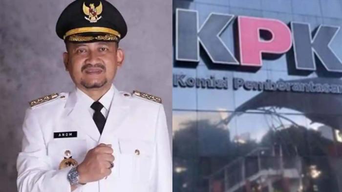 KENA OTT - Anom Widiyantoro, Bupati Pemalang, Jawa Tengah yang terjaring operasi tangkap tangan (OTT) Komisi Pemberantasan Korupsi (KPK) pada Selasa (27/7/2026). 