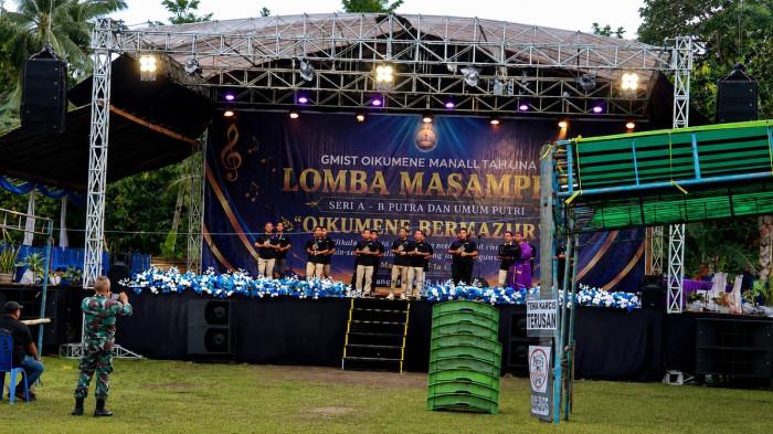 PASOKAN LISTRIK ANDAL - PLN ULP Tamako sukses hadirkan listrik andal pada Lomba Masamper 
