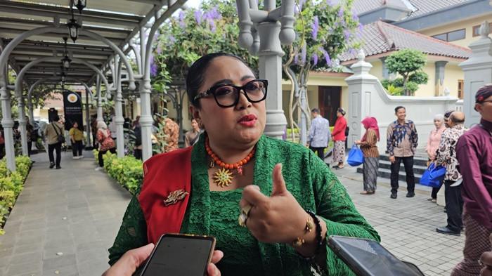Bupati Gunungkidul, Endah Subekti Kuntariningsih, saat ditemui di Kompleks Kepatihan Yogyakarta, Kamis (30/7/2026).