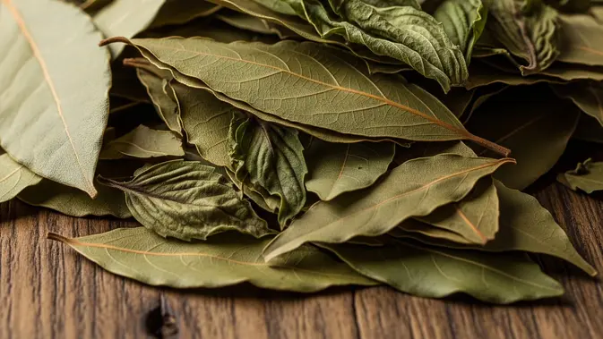 Daun Salam Kering (Image by Gemini AI)