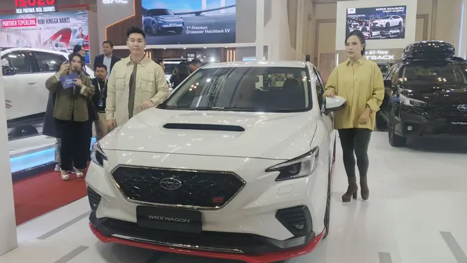 Salah satu varian All-New Subaru Outback. (Liputan6.com/Ridwan)