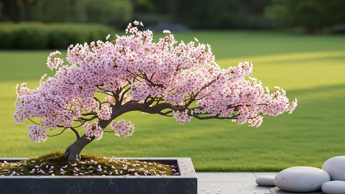 Jenis Pohon Sakura Mini/Gemini AI