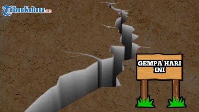 Ilustrasi gempa hari ini