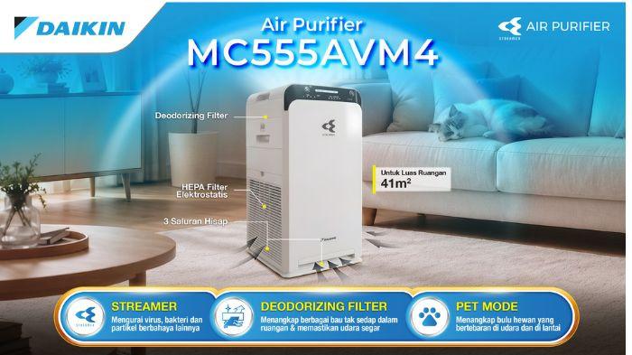 air purifier model MC555AVMA