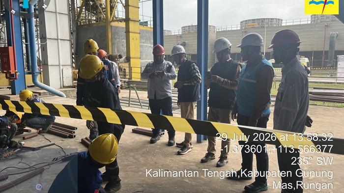 kUNJUNGAN OMBUDSMAN KE PLTU Tumbang Kajuei