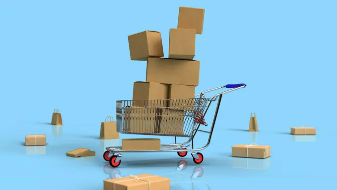 Ilustrasi belanja online, online shopping. (Photo by Shutter Speed on Unsplash)