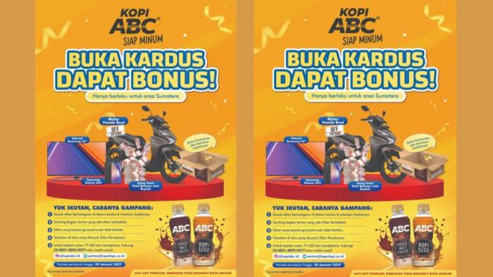 Pemilik warung, toko, dan ritel di Sumatra berkesempatan mendapatkan sepeda motor
