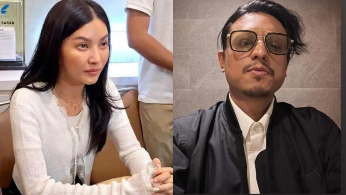 Reaksi Nanda Persada setelah Sarwendah menuding sahabatnya, Ruben Onsu, telah berselingkuh.
