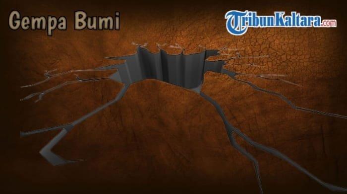 GEMPA GUNCANG BANTUL - Ilustrasi gempa bumi. BMKG melaporkan pusat gempa terkini 2 menit yang lalu berkekuatan M 2.4 terjadi di laut Selatan Bantul, DI Yogyakarta, dengan kedalaman 2 km, Jumat (31/7/2026).